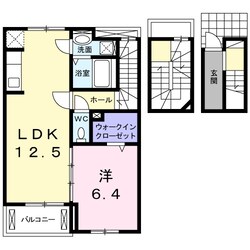 アークリヴェール平田Ⅱの物件間取画像